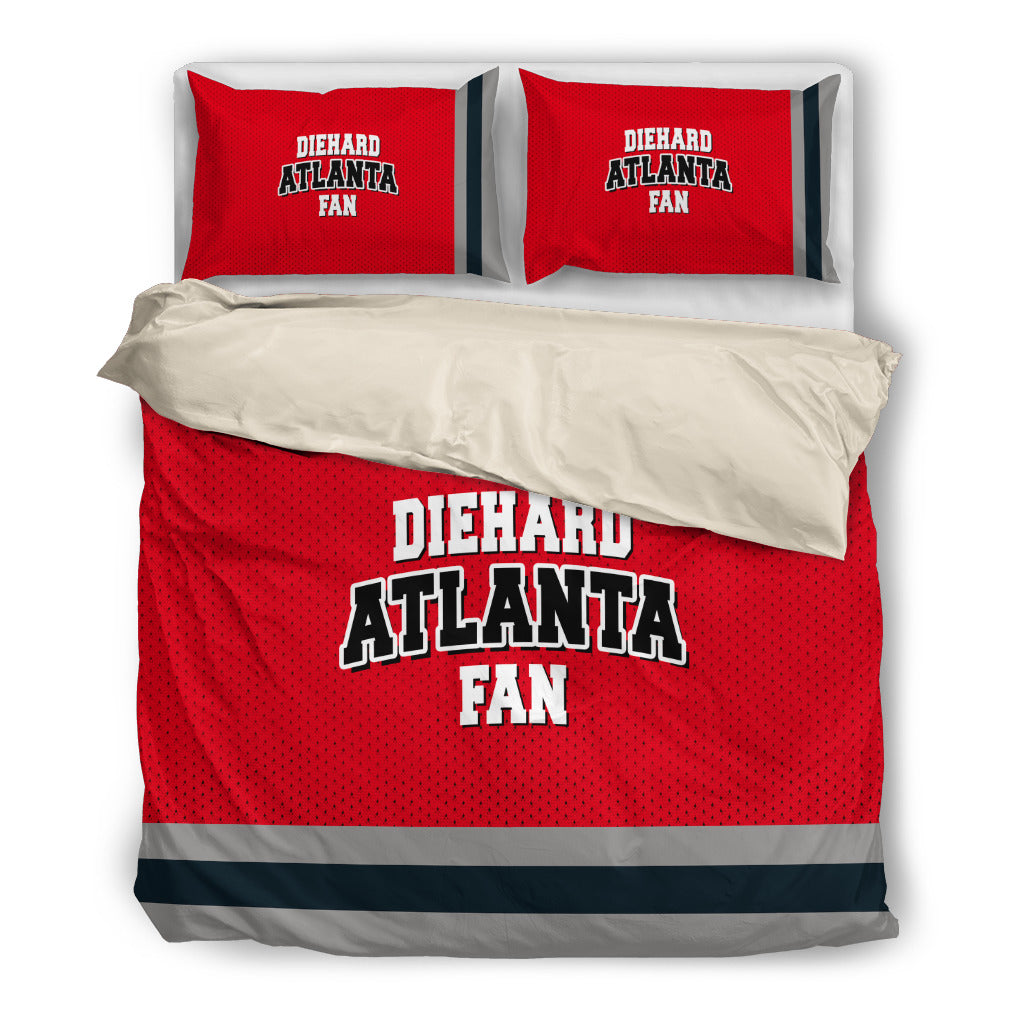 Diehard Atlanta Fan  Sports Bedding