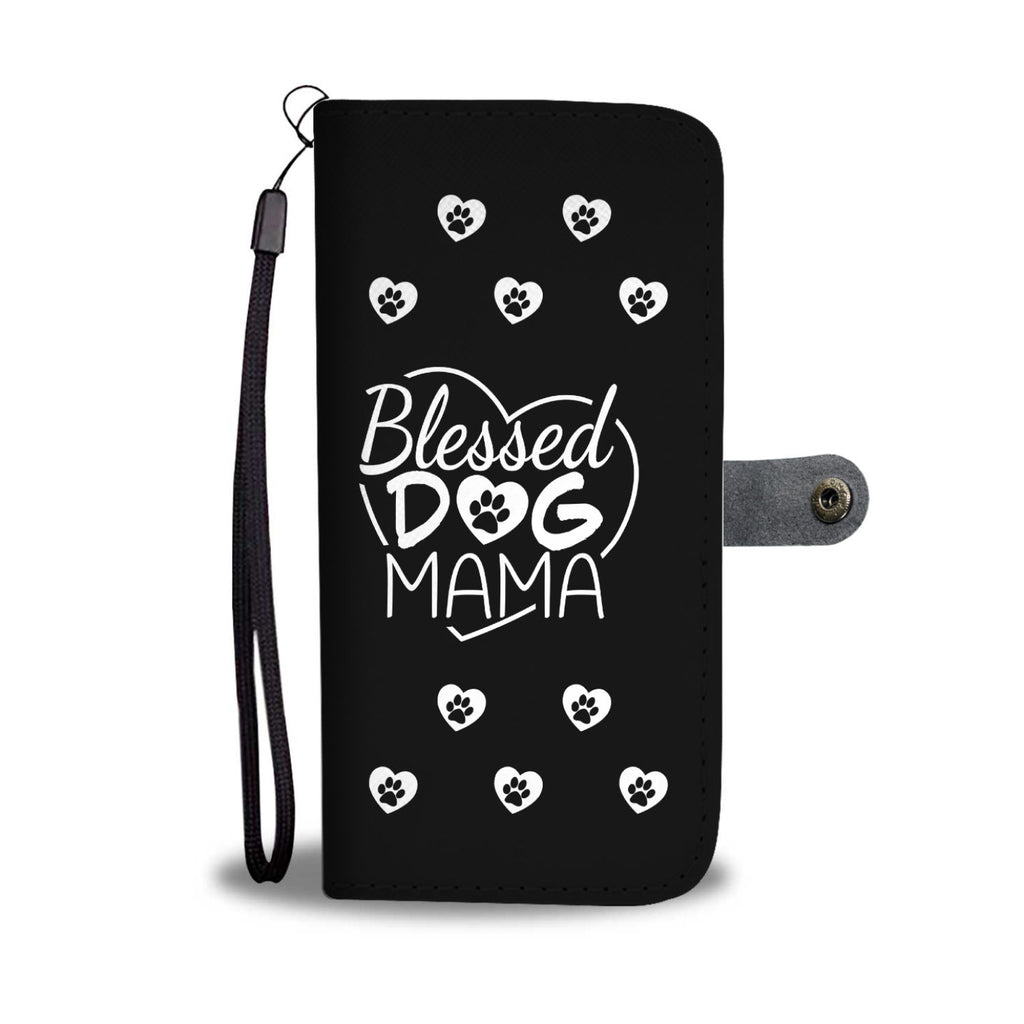 Blessed Dog Mama Cell Phone Wallet Case