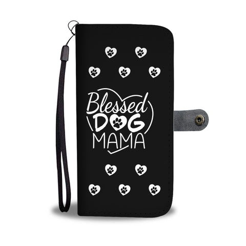 Image of Blessed Dog Mama Cell Phone Wallet Case