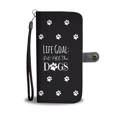 Image of Life Goal Cell Phone Wallet Case