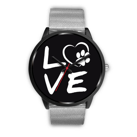 Image of Love Paw Watch Black