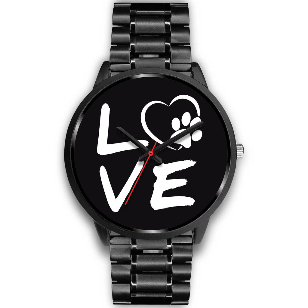 Love Paw Watch Black