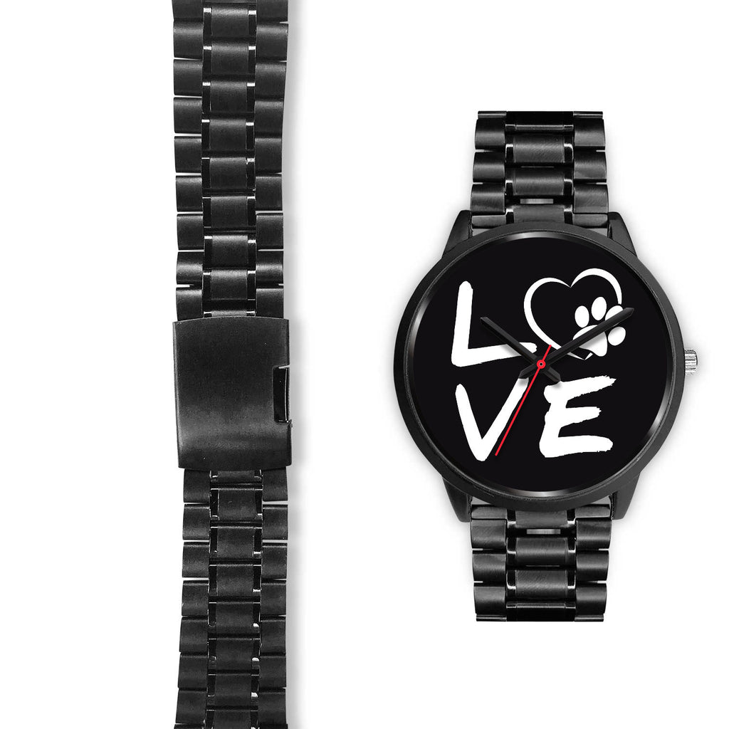 Love Paw Watch Black