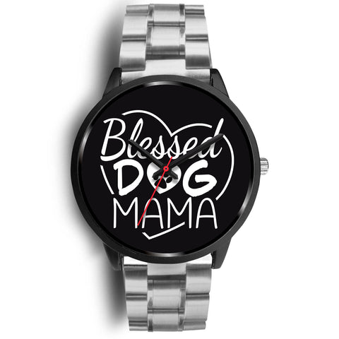 Image of Blessed Dog Mama Watch Black