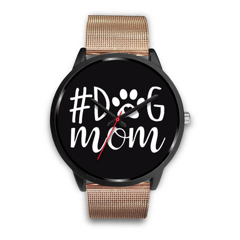 Image of #Dog Mom Watch Black