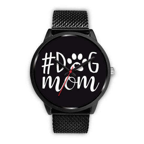 Image of #Dog Mom Watch Black