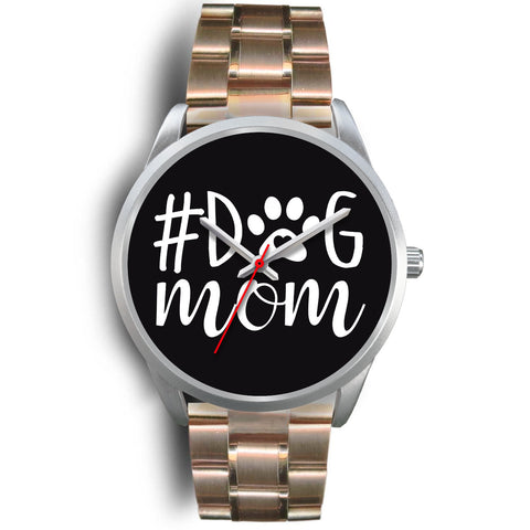 Image of #Dog Mom Watch Silver
