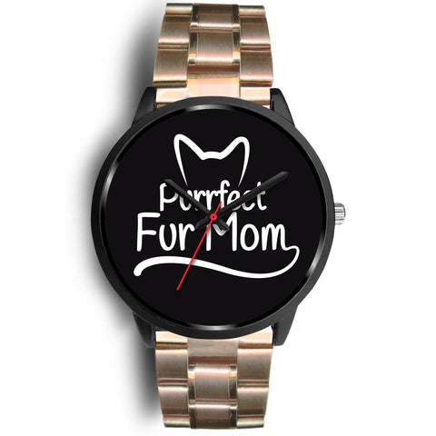 Image of Purrfect Fur Mom Watch Black