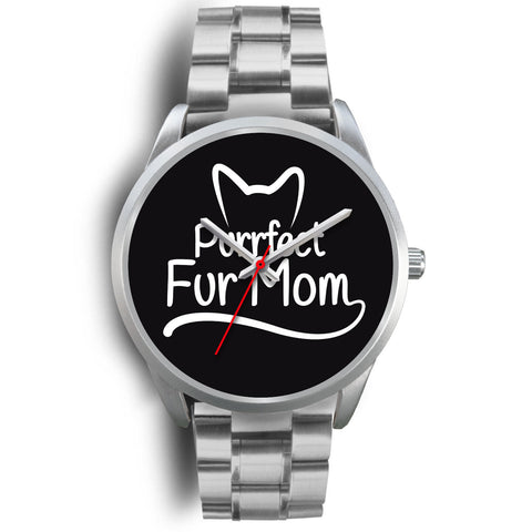 Image of Purrfect Fur Mom Watch Silver