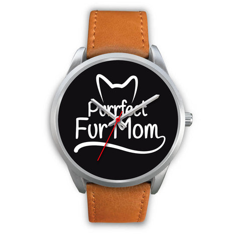 Image of Purrfect Fur Mom Watch Silver