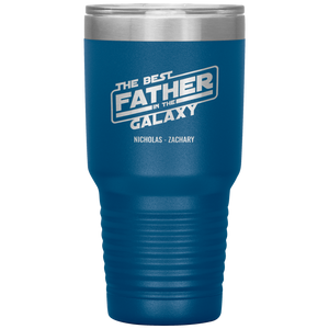 The Best Father In The Galaxy Personalized Tumbler