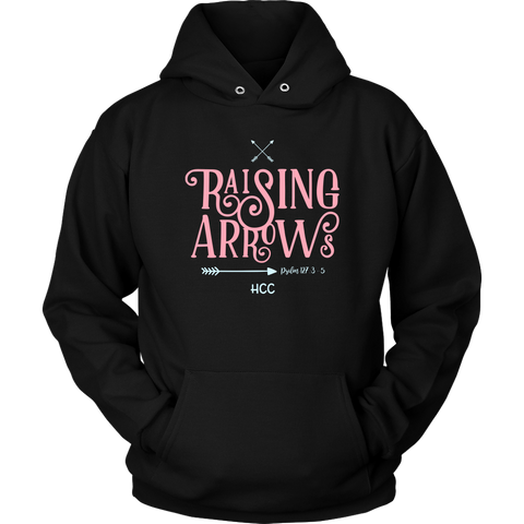 Image of Raising Arrows Unisex Hoodie Sweatshirt