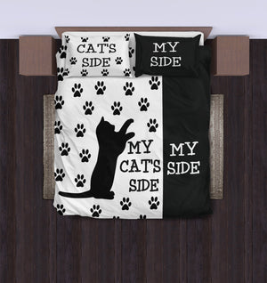 Dog's Side and Cat's Side Bedding Sets