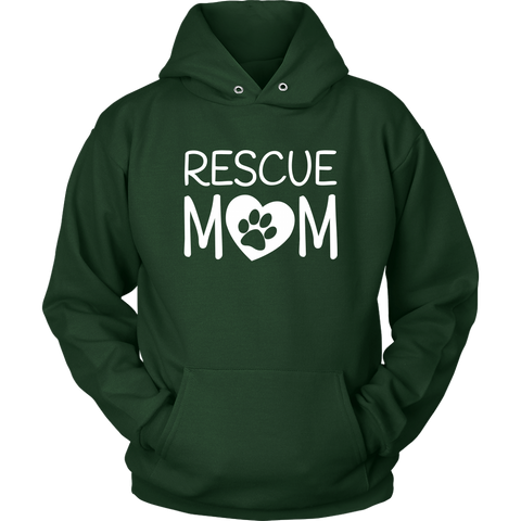 Image of Rescue Mom Hoodie Sweatshirt