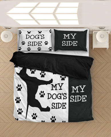 Image of Dog's Side and Cat's Side Bedding Sets