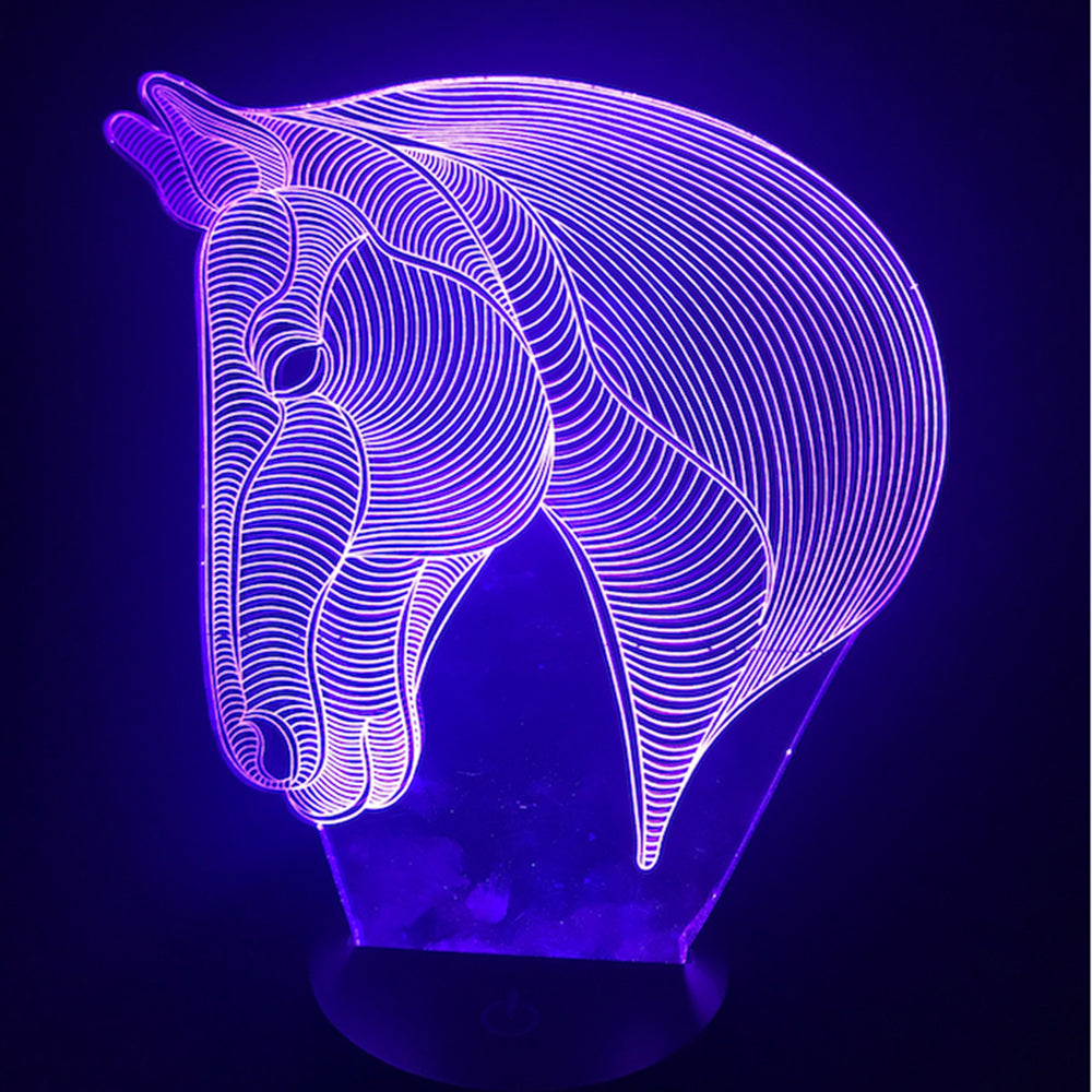 Horse LED Lamp