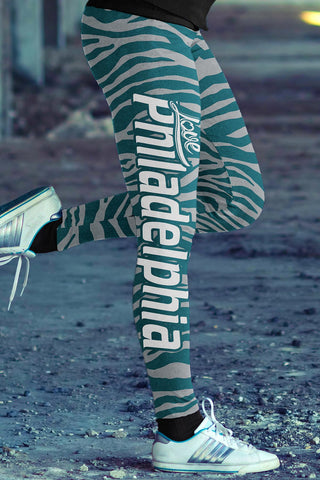 Image of PHI FB Striped Leggings