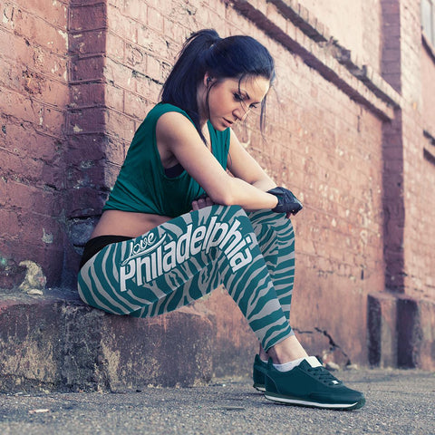 Image of PHI FB Striped Leggings