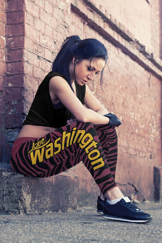 Image of WASH FB Striped Leggings