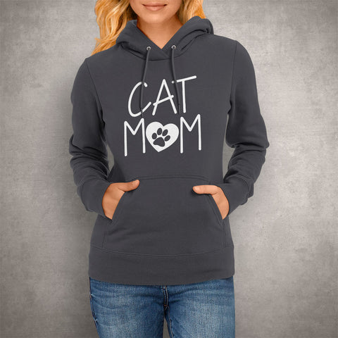 Image of Cat Mom Hoodie
