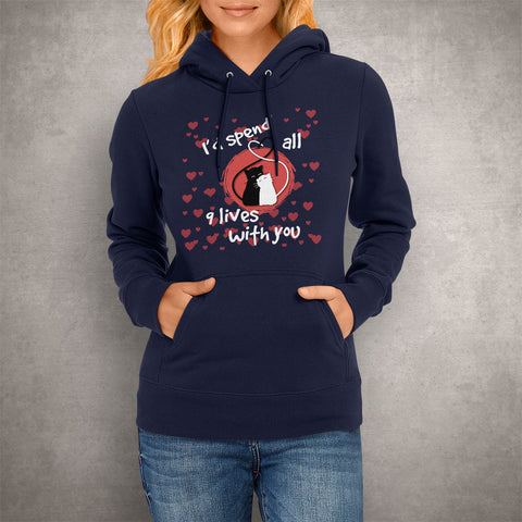 Image of Unisex Hoodie 9 Lives With You