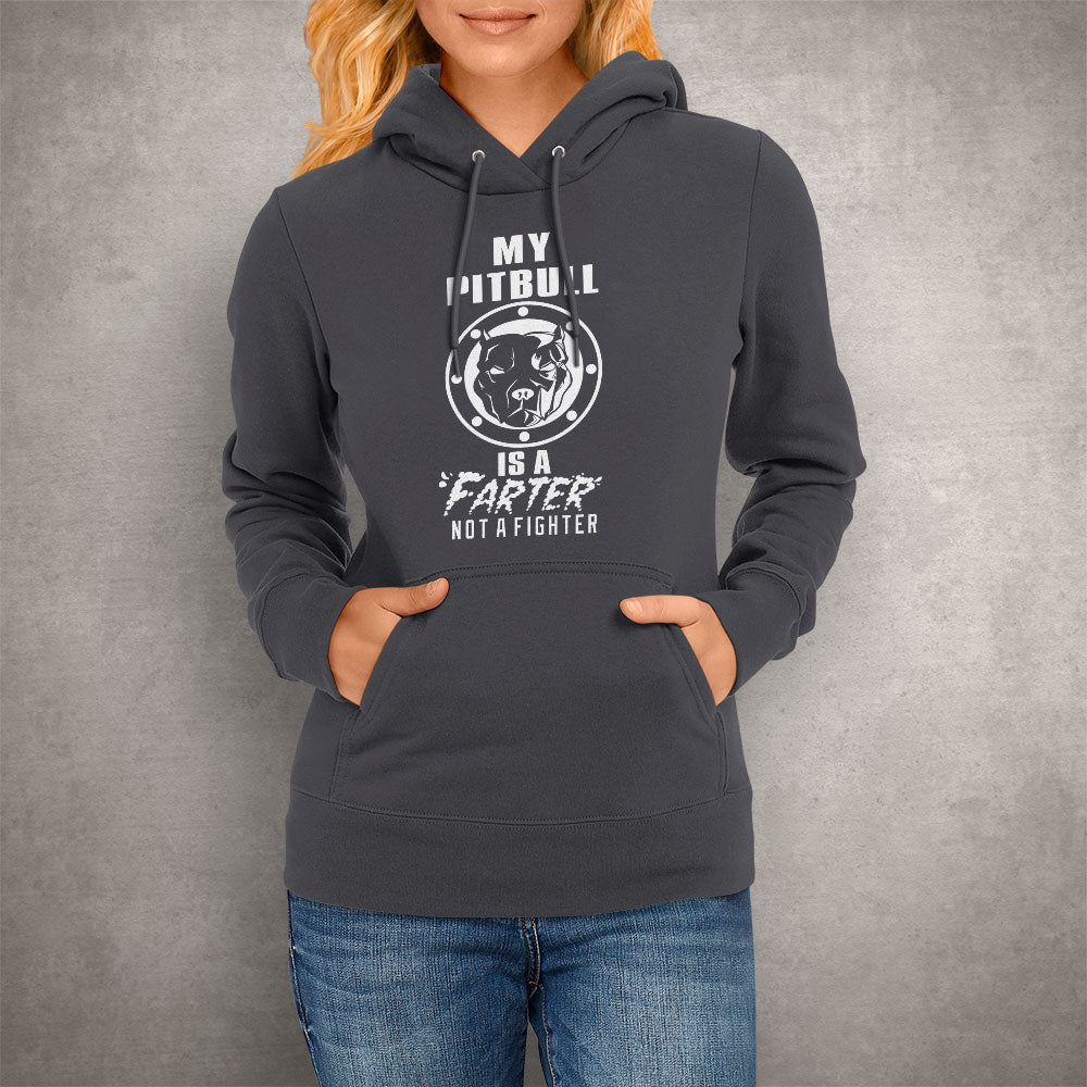 Unisex Hoodie Pitbull is a Farter