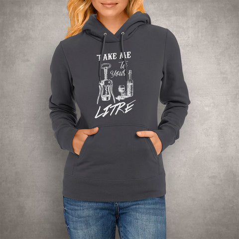 Image of Unisex Hoodie Take me your litre