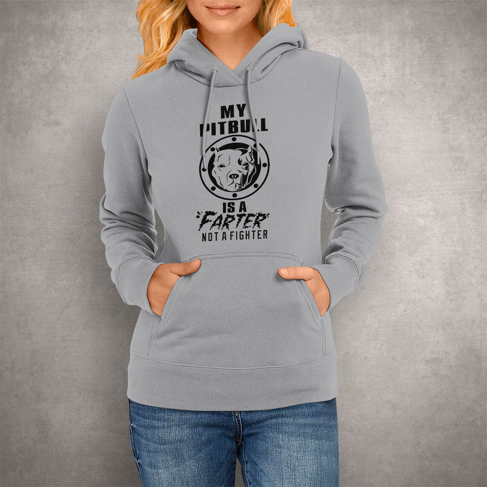 Unisex Hoodie Pitbull is a Farter