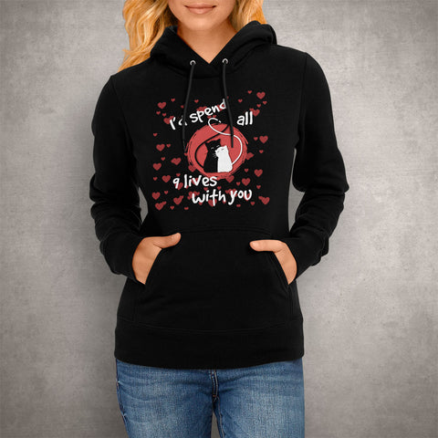 Image of Unisex Hoodie 9 Lives With You