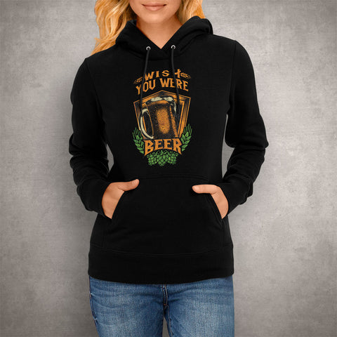 Image of Unisex Hoodie Wish You Here Beer