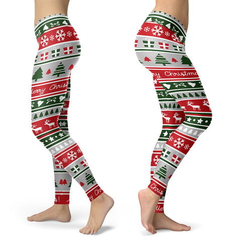Image of Merry Christmas Leggings