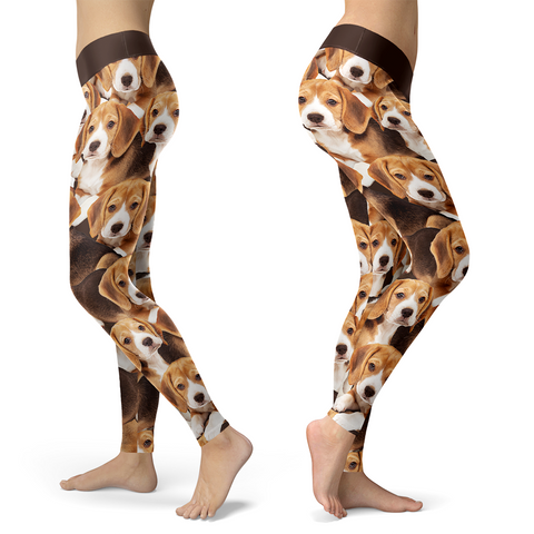 Image of Beagles Leggings Yoga Pants