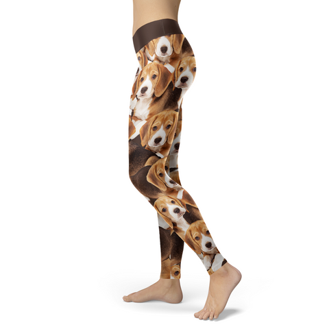 Image of Beagles Leggings Yoga Pants