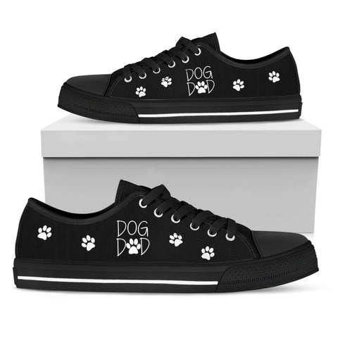 Image of Dog Dad Low Top Shoes