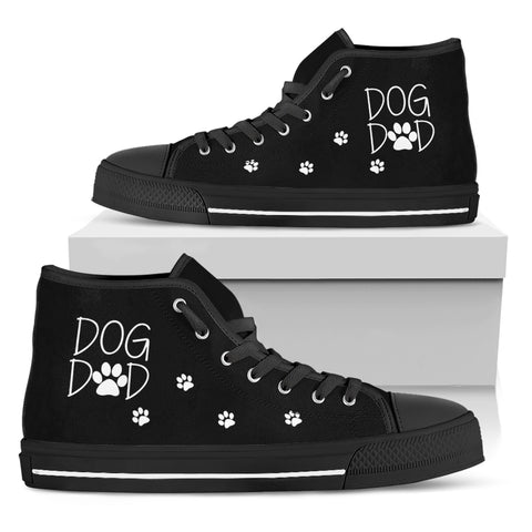 Image of Dog Dad High Top Shoes