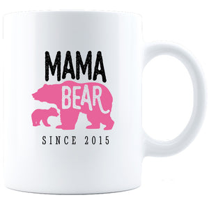 Mama Bear Personalized Ceramic Coffee Mug