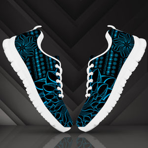 Mandala Running Shoes Turquoise White