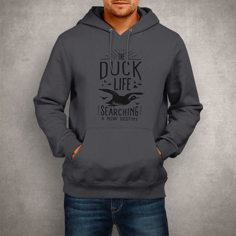 Image of Unisex Hoodie The Duck Life Searching A New Destiny