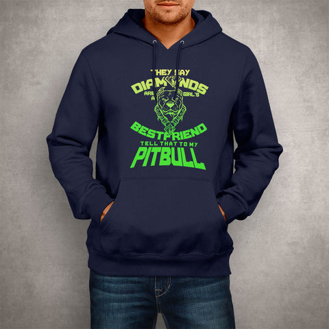 Image of Unisex Hoodie Best friend Is Waiting At Home