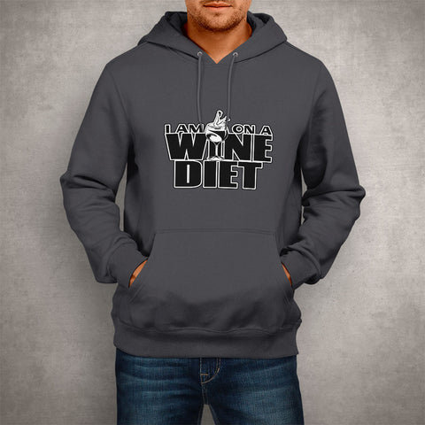 Image of Unisex Hoodie Wine Diet