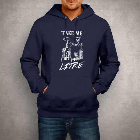 Image of Unisex Hoodie Take me your litre