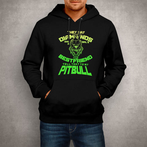 Image of Unisex Hoodie Best friend Is Waiting At Home