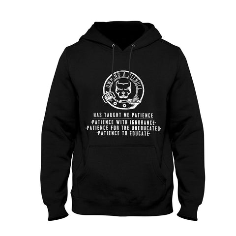 Unisex Hoodie Owning a Pitbull