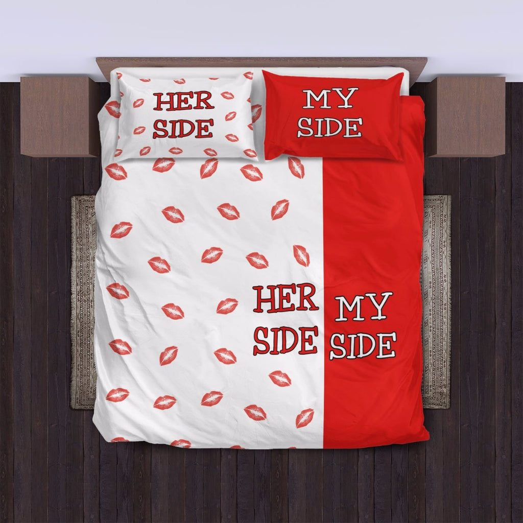 My Side Her Side Bedding Set