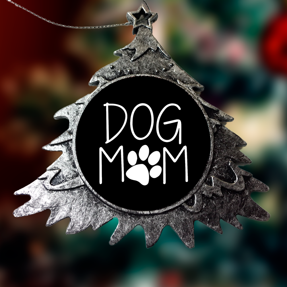 Dog Mom Christmas Ornaments