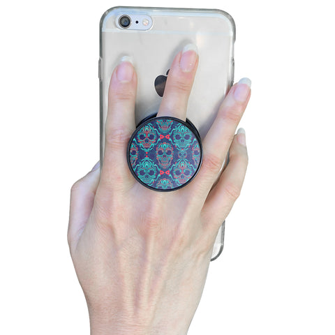 Image of Ornamental Sugar Skull Phone Grip