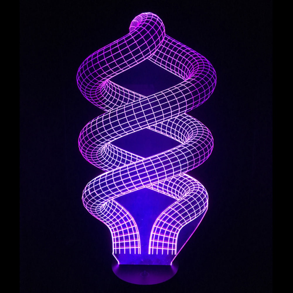 Spiral LED Lamp