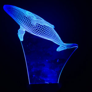 Whale LED Lamp