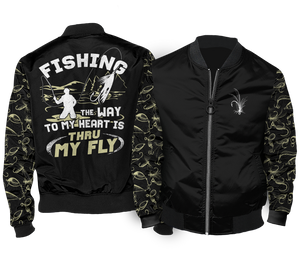 Fly Fishing Bomber Jacket