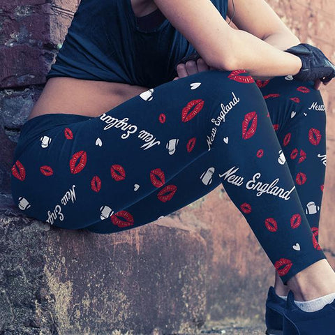 Image of NE Lovin Kisses FB Leggings